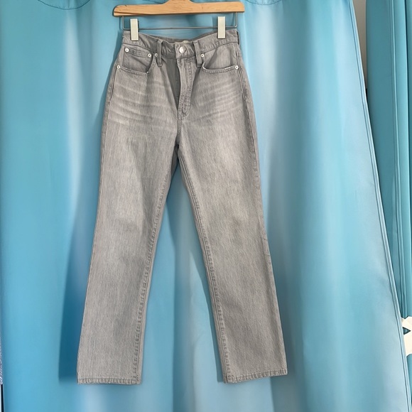 Madewell Slim Demi Boot Jean in Dekalb Wash Size 25 - Picture 2 of 12